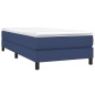 vidaXL Boxspringbett Blau 90x190 cm Stoff vidaXL Boxspringbett Blau 90x190 cm Stoff