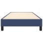 vidaXL Boxspringbett Blau 90x190 cm Stoff vidaXL Boxspringbett Blau 90x190 cm Stoff
