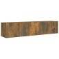 vidaXL 2-tlg. TV-Schrank-Set Räuchereiche Holzwerkstoff vidaXL 2-tlg. TV-Schrank-Set Räuchereiche Holzwerkstoff