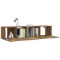 vidaXL 2-tlg. TV-Schrank-Set Räuchereiche Holzwerkstoff vidaXL 2-tlg. TV-Schrank-Set Räuchereiche Holzwerkstoff