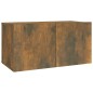 vidaXL 2-tlg. TV-Schrank-Set Räuchereiche Holzwerkstoff vidaXL 2-tlg. TV-Schrank-Set Räuchereiche Holzwerkstoff