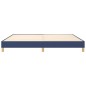 vidaXL Boxspringbett Blau 200x200 cm Stoff vidaXL Boxspringbett Blau 200x200 cm Stoff