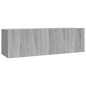 vidaXL 2-tlg. TV-Schrank-Set Grau Sonoma Holzwerkstoff vidaXL 2-tlg. TV-Schrank-Set Grau Sonoma Holzwerkstoff
