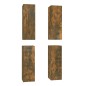 vidaXL TV-Schränke 4 Stk. Räuchereiche 30,5x30x90 cm Holzwerkstoff vidaXL TV-Schränke 4 Stk. Räuchereiche 30,5x30x90 cm Holzwerkstoff