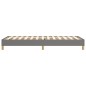 vidaXL Boxspringbett Dunkelgrau 90x190 cm Stoff vidaXL Boxspringbett Dunkelgrau 90x190 cm Stoff
