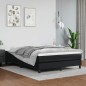vidaXL Bettgestell Schwarz 140x190 cm Kunstleder vidaXL Bettgestell Schwarz 140x190 cm Kunstleder