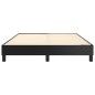 vidaXL Bettgestell Schwarz 140x190 cm Kunstleder vidaXL Bettgestell Schwarz 140x190 cm Kunstleder