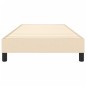 vidaXL Boxspringbett Creme 90x200 cm Stoff vidaXL Boxspringbett Creme 90x200 cm Stoff