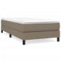vidaXL Boxspringbett Taupe 80x200 cm Stoff vidaXL Boxspringbett Taupe 80x200 cm Stoff