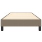 vidaXL Boxspringbett Taupe 80x200 cm Stoff vidaXL Boxspringbett Taupe 80x200 cm Stoff