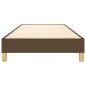 vidaXL Boxspringbett Dunkelbraun 80x200 cm Stoff vidaXL Boxspringbett Dunkelbraun 80x200 cm Stoff
