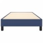 vidaXL Bettgestell ohne Matratze Blau 100x200 cm Stoff vidaXL Bettgestell ohne Matratze Blau 100x200 cm Stoff