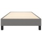 vidaXL Bettgestell ohne Matratze Dunkelgrau 90x200 cm Stoff vidaXL Bettgestell ohne Matratze Dunkelgrau 90x200 cm Stoff