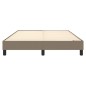 vidaXL Bettgestell Taupe 140x190 cm Stoff vidaXL Bettgestell Taupe 140x190 cm Stoff