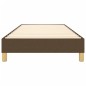 vidaXL Boxspringbett Dunkelbraun 90x190 cm Stoff vidaXL Boxspringbett Dunkelbraun 90x190 cm Stoff