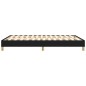 vidaXL Boxspringbett Schwarz 140x190 cm Stoff vidaXL Boxspringbett Schwarz 140x190 cm Stoff