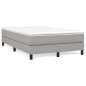vidaXL Bettgestell ohne Matratze Hellgrau 120x200 cm Stoff vidaXL Bettgestell ohne Matratze Hellgrau 120x200 cm Stoff