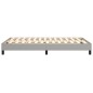 vidaXL Bettgestell ohne Matratze Hellgrau 120x200 cm Stoff vidaXL Bettgestell ohne Matratze Hellgrau 120x200 cm Stoff
