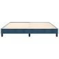 vidaXL Boxspringbett Dunkelblau 180x200 cm Samt vidaXL Boxspringbett Dunkelblau 180x200 cm Samt