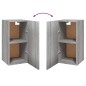 vidaXL 7-tlg. TV-Schrank-Set Grau Sonoma Holzwerkstoff vidaXL 7-tlg. TV-Schrank-Set Grau Sonoma Holzwerkstoff