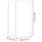 vidaXL 7-tlg. TV-Schrank-Set Grau Sonoma Holzwerkstoff vidaXL 7-tlg. TV-Schrank-Set Grau Sonoma Holzwerkstoff