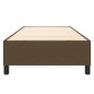 vidaXL Boxspringbett Dunkelbraun 90x190 cm Stoff vidaXL Boxspringbett Dunkelbraun 90x190 cm Stoff