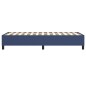 vidaXL Bettgestell Blau 80x200 cm Stoff vidaXL Bettgestell Blau 80x200 cm Stoff
