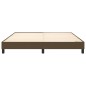 vidaXL Boxspringbett Dunkelbraun 180x200 cm Stoff vidaXL Boxspringbett Dunkelbraun 180x200 cm Stoff