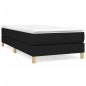 vidaXL Boxspringbett Schwarz 80x200 cm Stoff vidaXL Boxspringbett Schwarz 80x200 cm Stoff