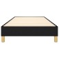 vidaXL Boxspringbett Schwarz 80x200 cm Stoff vidaXL Boxspringbett Schwarz 80x200 cm Stoff