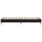 vidaXL Boxspringbett Schwarz 80x200 cm Stoff vidaXL Boxspringbett Schwarz 80x200 cm Stoff