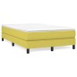 vidaXL Boxspringbett Grün 120x200 cm Stoff vidaXL Boxspringbett Grün 120x200 cm Stoff
