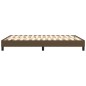 vidaXL Boxspringbett Dunkelbraun 140x190 cm Stoff vidaXL Boxspringbett Dunkelbraun 140x190 cm Stoff