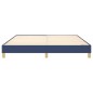 vidaXL Bettgestell Blau 160x200 cm Stoff vidaXL Bettgestell Blau 160x200 cm Stoff