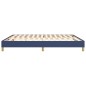 vidaXL Bettgestell Blau 160x200 cm Stoff vidaXL Bettgestell Blau 160x200 cm Stoff