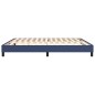 vidaXL Boxspringbett Blau 160x200 cm Stoff vidaXL Boxspringbett Blau 160x200 cm Stoff