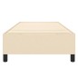 vidaXL Bettgestell Creme 90x200 cm Stoff vidaXL Bettgestell Creme 90x200 cm Stoff