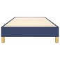 vidaXL Boxspringbett Blau 90x200 cm Stoff vidaXL Boxspringbett Blau 90x200 cm Stoff