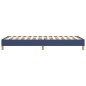 vidaXL Boxspringbett Blau 90x200 cm Stoff vidaXL Boxspringbett Blau 90x200 cm Stoff