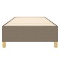 vidaXL Bettgestell Taupe 90x190 cm Stoff vidaXL Bettgestell Taupe 90x190 cm Stoff