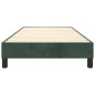 vidaXL Boxspringbett Dunkelgrün 90x190 cm Samt vidaXL Boxspringbett Dunkelgrün 90x190 cm Samt