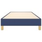 vidaXL Boxspringbett Blau 90x190 cm Stoff vidaXL Boxspringbett Blau 90x190 cm Stoff