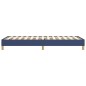 vidaXL Boxspringbett Blau 90x190 cm Stoff vidaXL Boxspringbett Blau 90x190 cm Stoff