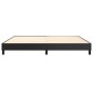 vidaXL Bettgestell Schwarz 200x200 cm Kunstleder vidaXL Bettgestell Schwarz 200x200 cm Kunstleder