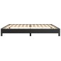 vidaXL Bettgestell Schwarz 200x200 cm Kunstleder vidaXL Bettgestell Schwarz 200x200 cm Kunstleder
