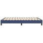 vidaXL Boxspringbett Blau 140x200 cm Stoff vidaXL Boxspringbett Blau 140x200 cm Stoff