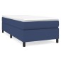 vidaXL Bettgestell Blau 90x190 cm Stoff vidaXL Bettgestell Blau 90x190 cm Stoff