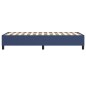 vidaXL Bettgestell Blau 90x190 cm Stoff vidaXL Bettgestell Blau 90x190 cm Stoff
