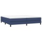 vidaXL Bettgestell Blau 200x200 cm Stoff vidaXL Bettgestell Blau 200x200 cm Stoff