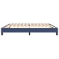 vidaXL Bettgestell Blau 200x200 cm Stoff vidaXL Bettgestell Blau 200x200 cm Stoff